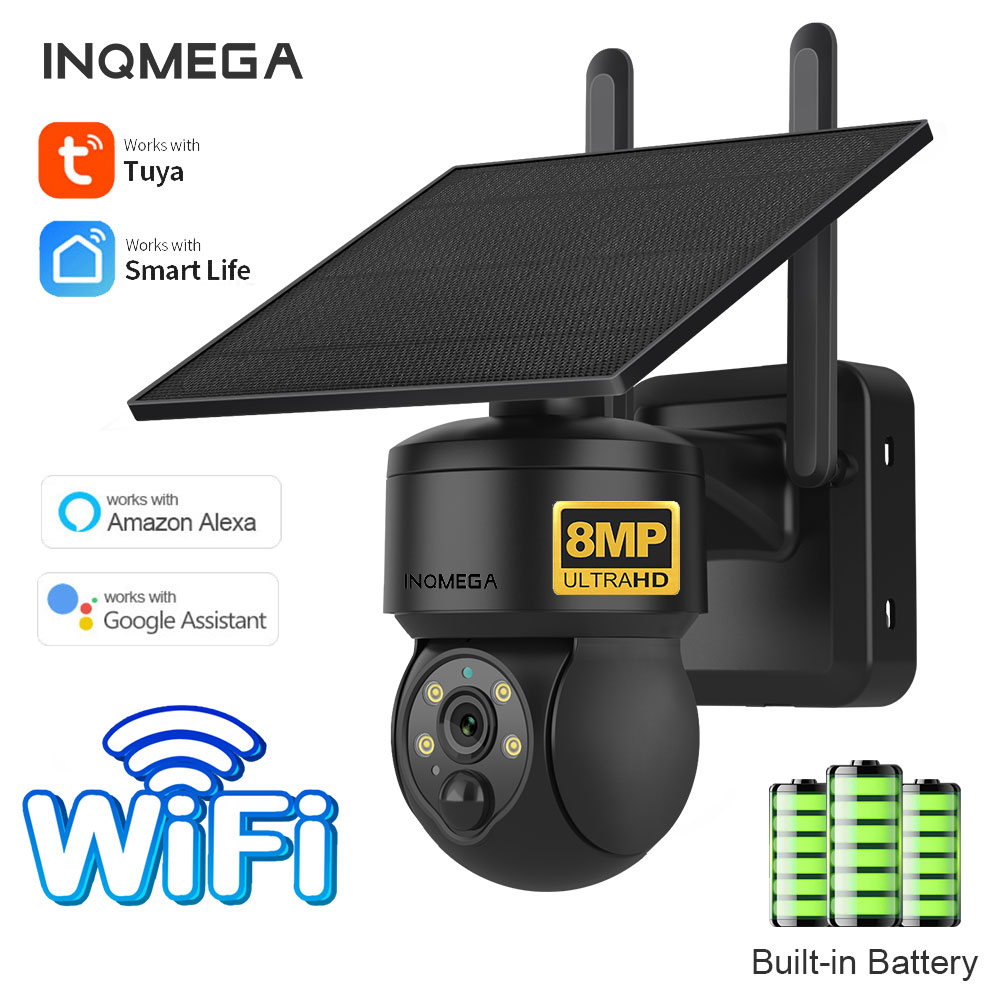 INQMEGA 8MP TUYA Solar Camera  - Home Security Network 评论和价格