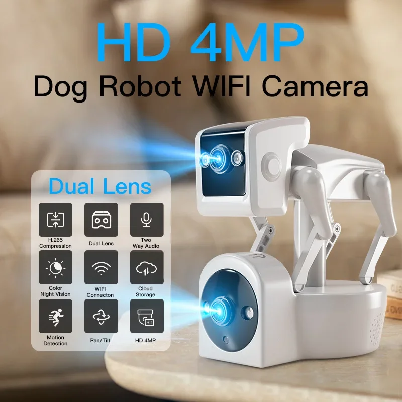 2MP Camera IP Camera Wireless  - Home Security Robots 评论和价格