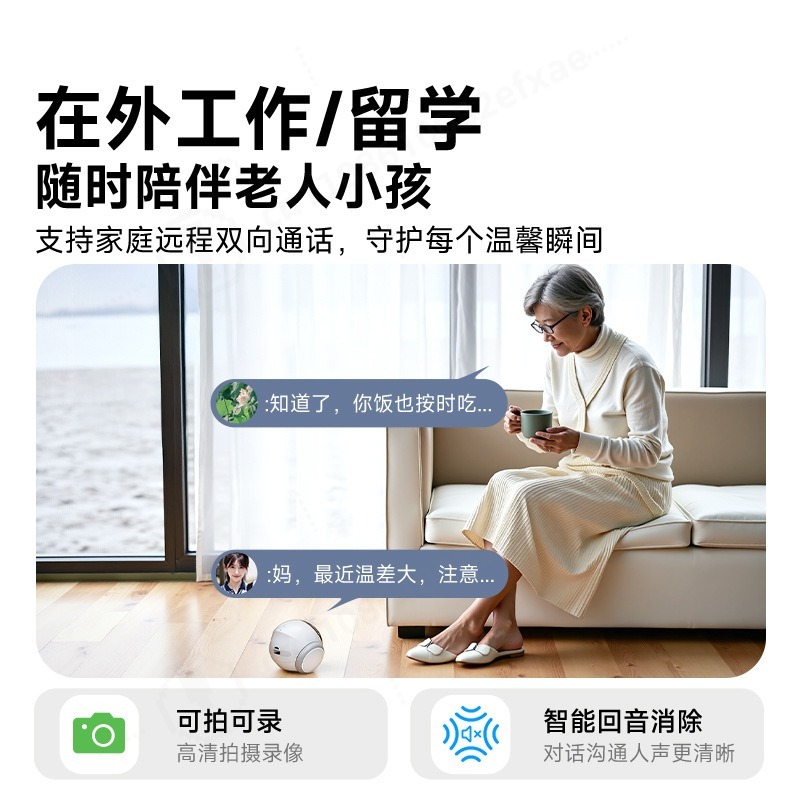 AI Moving Pet Robot Camera Dua - Home Security Robots 评论和价格