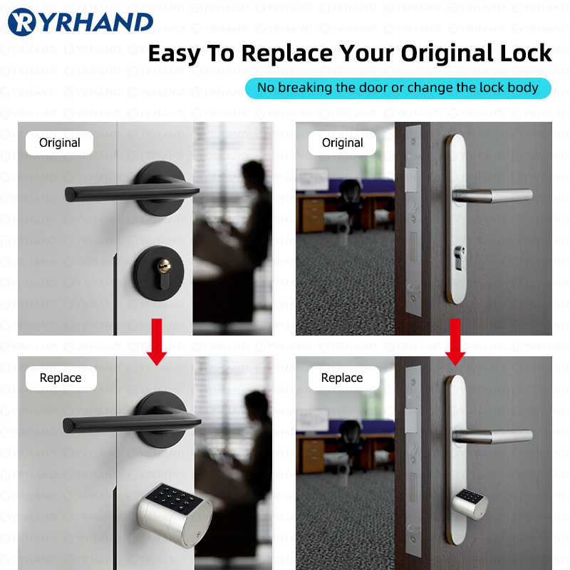 Smart Euro Cylindrical Door Lo - Home Security Ideas 评论和价格