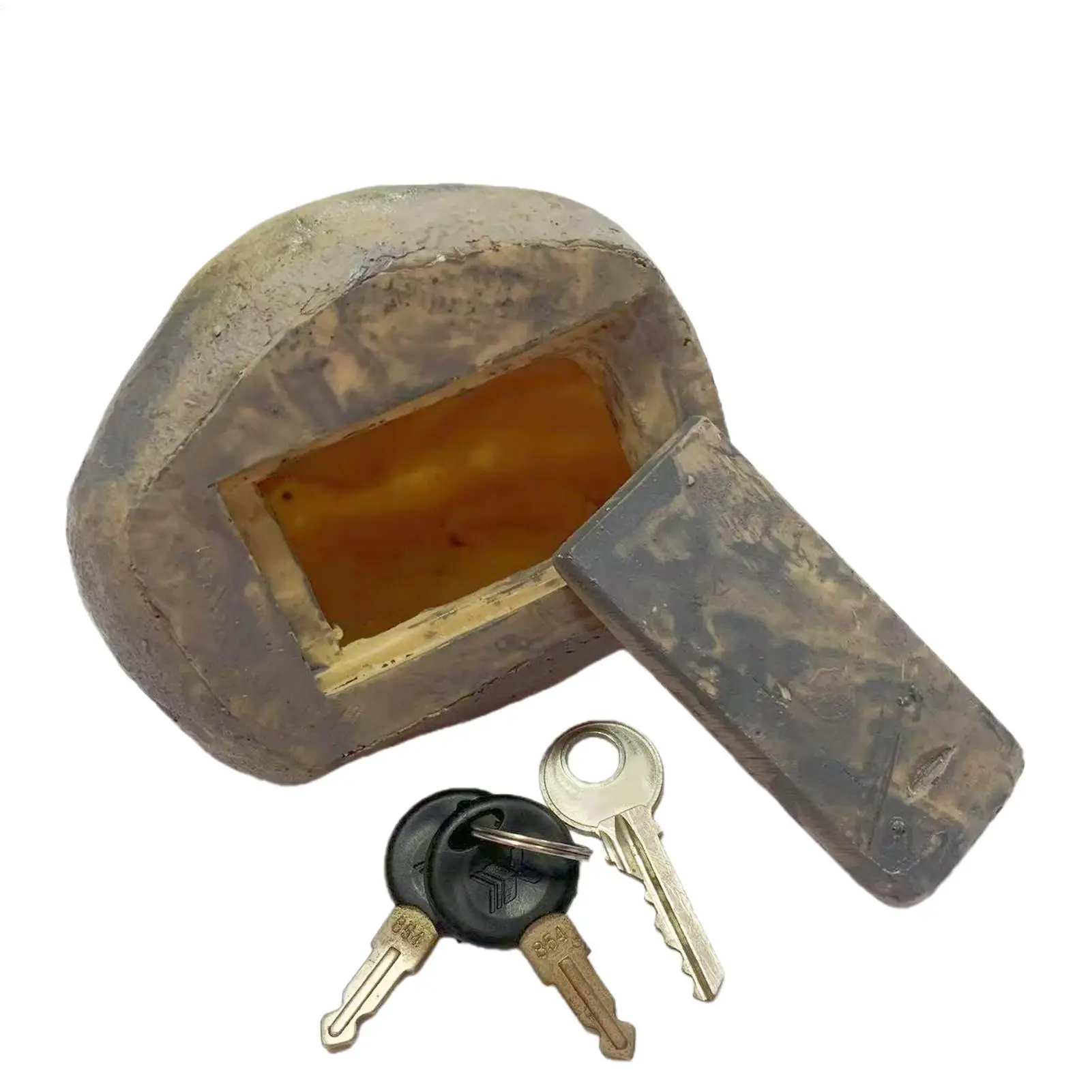 Fake Rock for Key Outdoor Natu - Home Yard Security 评论和价格