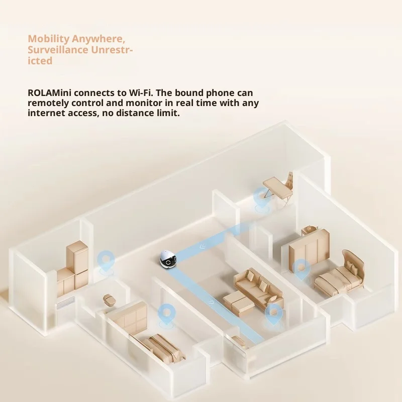 Enabot ROLA Mini Smart Robot I - Home Security Robots 评论和价格