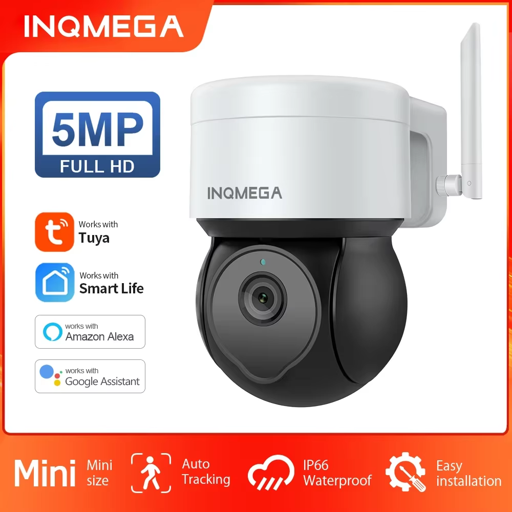 INQMEGA 5MP Tuya Outdoor PTZ C - Home Yard Security 评论和价格
