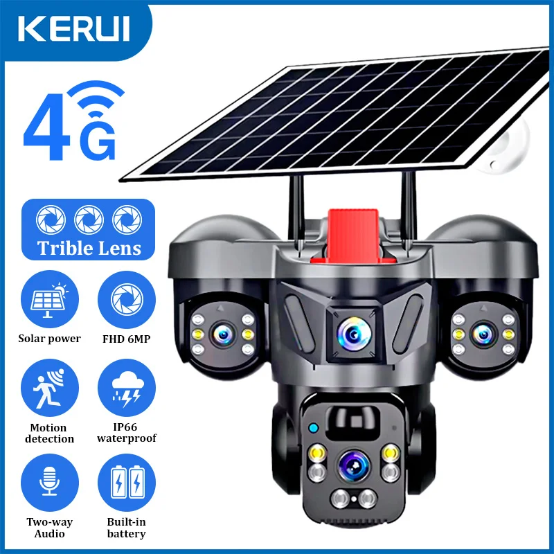 KERUI V380 Pro Outdoor PTZ 6MP - Home Security Network 评论和价格
