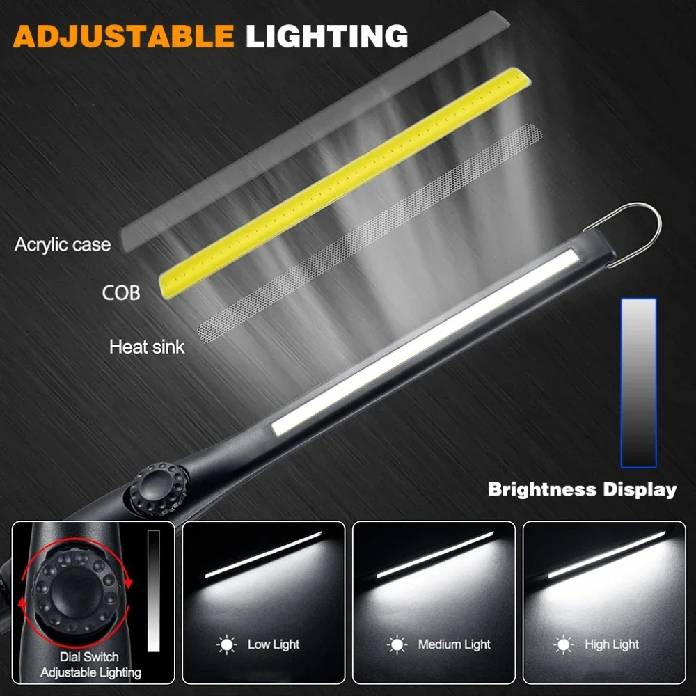 USB Rechargeable 700LM LED Wor - Home Security Jobs 评论和价格