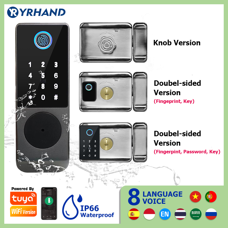 Tuya Smart lock Waterproof Wif - Home Security Ideas 评论和价格