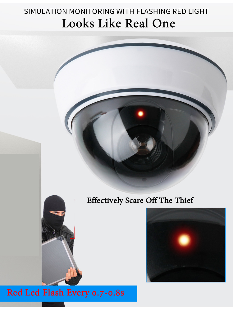 Creative Black/White Fake Dome - Home Security For Apartments 评论和价格