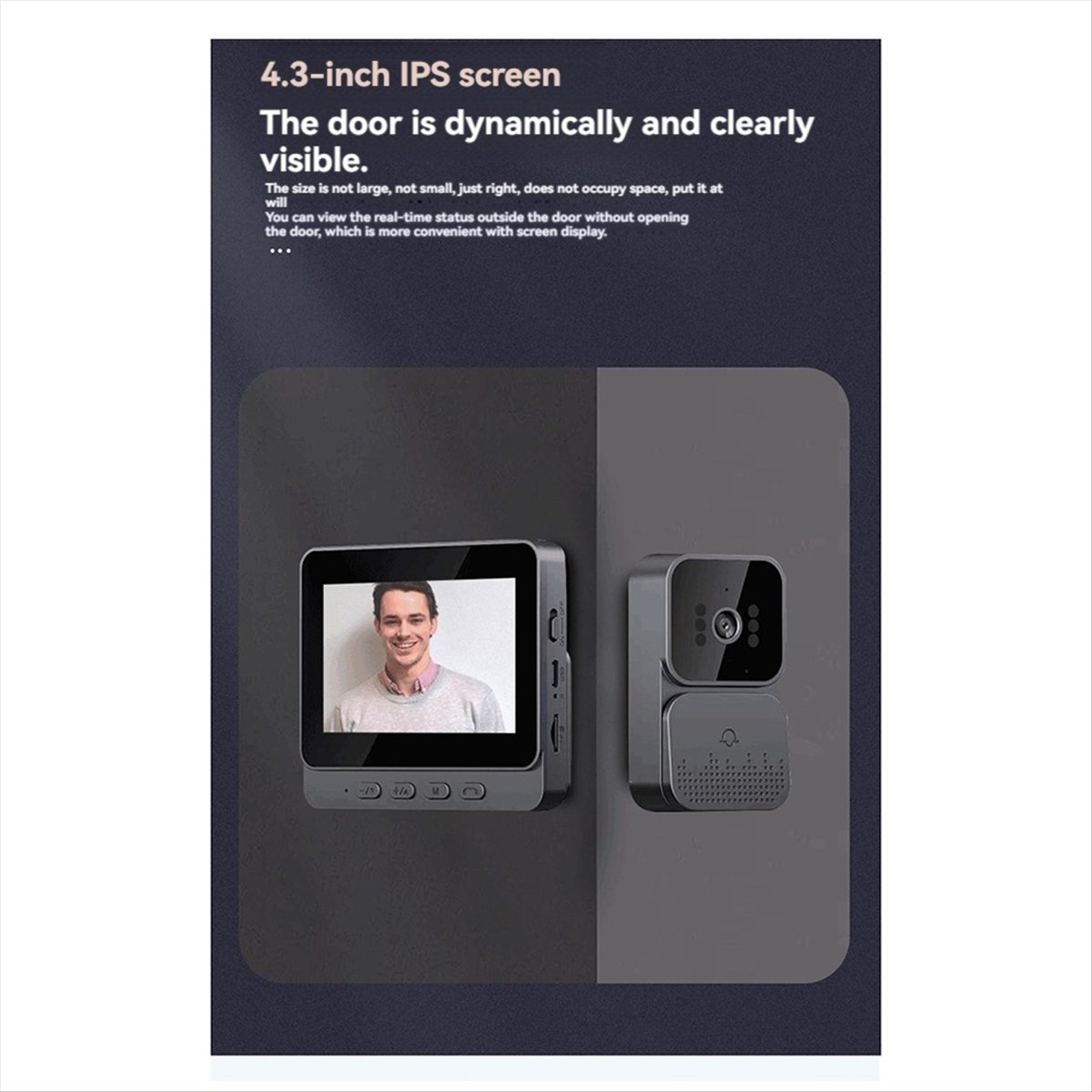 AU47-Doorbell Video Intercom C - Home Security For Apartments 评论和价格